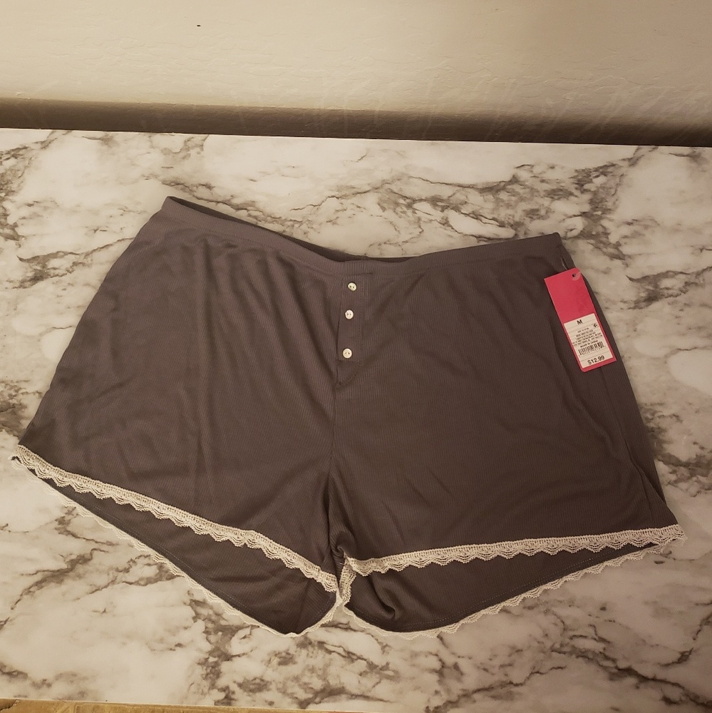 Xhilaration Iron Gray Sleep Shorts